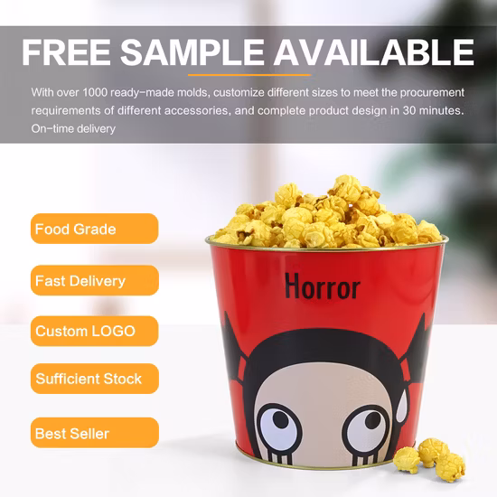 Food Container Custom Printed Multi-Size Disposable Paper Salad Bowl with Paper Lid